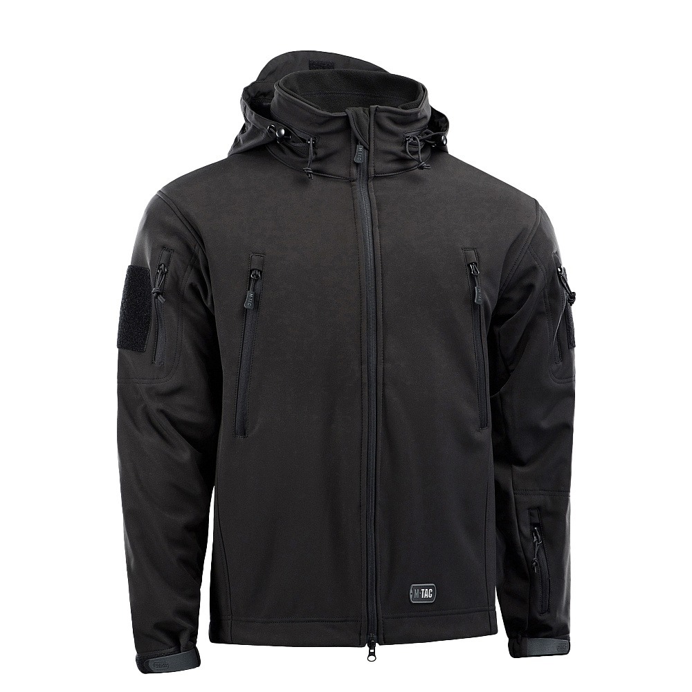 M-tac jacheta Soft Shell cu captuseala Negru M 4